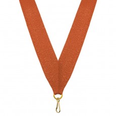 Лента для медали, ширина 24 мм, цвет бронза