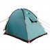 Палатка, серия Casmping Dome 3, зелёная, 3-местная