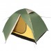 Палатка BTrace Malm 3, двухслойная, 3-местная, цвет зелёный