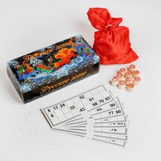 Русское лото "Новогодняя сказка", в картонной коробке, 26 х 12 х 8.5 см