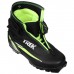 Ботинки лыжные TREK Experience 1, NNN, искусственная кожа, цвет чёрный/лайм-неон, лого белый, размер 39
