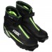 Ботинки лыжные TREK Experience 1, NNN, искусственная кожа, цвет чёрный/лайм-неон, лого белый, размер 38