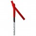 Комплект лыжный: пластиковые лыжи 150 см с насечкой, стеклопластиковые палки 110 см, крепления NN75 мм, цвета МИКС