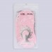 Маска для сна с гелевым вкладышем «Силуэт», 19 × 10 см, резинка одинарная, цвет розовый