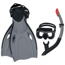 Набор для плавания Inspira Pro Snorkel Set, размер L/XL (маска,трубка,ласты), цвет МИКС 25045