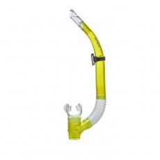 Трубка для плавания Atemi 500, цвет жёлтый, размер S