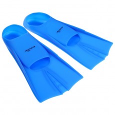 Ласты резиновые для бассейна, длина стопы 20 см, размер 33-35, цвет синий