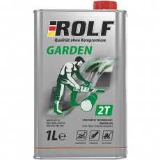 Масло моторное Rolf, для садовой техники, Garden, 2Т, п/синтетическое, 1 л