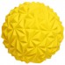 Полусфера массажная, 16 х 16 х 9 см, 250 г, цвет жёлтый