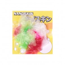 Материал HIGASHI NanoSkin, цвет Mix6: фиолетовый/зеленый/светящийся/белый/розовый/красный, 03836
