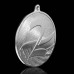 Медаль «2 место», серебро, без ленты, d = 5 см