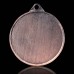 Медаль под нанесение «3 место», бронза, без ленты, d = 4 см