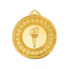 Медаль спортивная, диаметр 40 мм, цвет золото