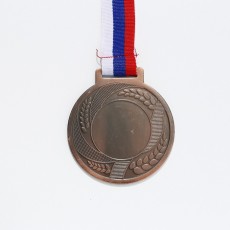 Медаль под нанесение 005 бронза 7 см