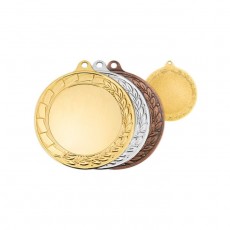 Медаль d=70 мм, под вкладку 50 мм, толщина 2 мм, цвет золото