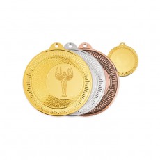 Медаль d=50 мм, под вкладку 25 мм, толщина 1,5 мм, цвет золото