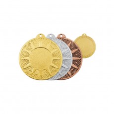 Медаль d=50 мм, под вкладку 25 мм, толщина 1,5 мм, цвет бронза