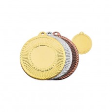 Медаль d=50 мм, под вкладку 25 мм, толщина 3 мм, цвет золото