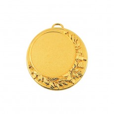 Медаль d=70 мм, под вкладку 50 мм, толщина 3,5 мм, цвет золото