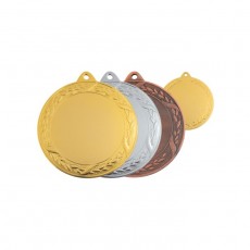 Медаль d=70 мм, под вкладку 50 мм, толщина 2 мм, цвет бронза