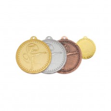 Медаль «Гимнастика художественная», d=50 мм, толщина 1,5 мм, цвет бронза