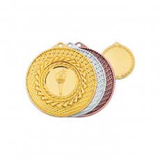 Медаль d=60 мм, под вкладку 25 мм, толщина 4,5 мм, цвет золото