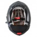 Шлем снегоходный ZOX Brigade, стекло с электроподогревом, матовый, размер M, чёрный