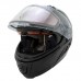 Шлем снегоходный ZOX Condor, двойное стекло, глянец, размер S, чёрный