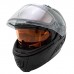Шлем снегоходный ZOX Condor, двойное стекло, глянец, размер XL, чёрный