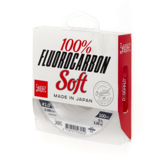 Леска монофильная Lucky John FLUOROCARBON Soft 100/018