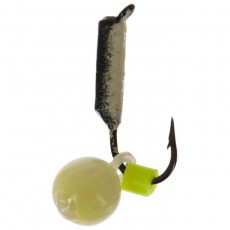 Мормышка "Столбик", вес 0.3 г, d=1.5 мм, с фосфором кошачий глаз 369