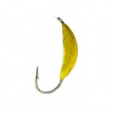 Мормышка вольфрам "Банан" с ушком, вес 0.19 г, 015/G