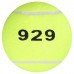 Мяч для большого тенниса № 929, тренировочный, цвет жёлтый