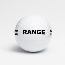 Мяч для гольфа PGM "Range", двухкомпонентный, d-4.3, белый