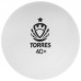 Мяч для настольного тенниса TORRES Training, 1 звезда, 40 мм, 6 шт., цвет белый