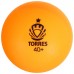 Мяч для настольного тенниса TORRES Training, 1 звезда, 40 мм, 6 шт., цвет оранжевый