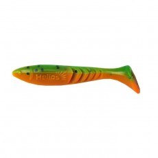 Виброхвост Helios Slash Pepper Green & Orange, 6.7 см, 10 шт. (HS-19-018)