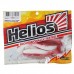 Виброхвост Helios Chubby Red & White, 9 см, 5 шт. (HS-4-003)