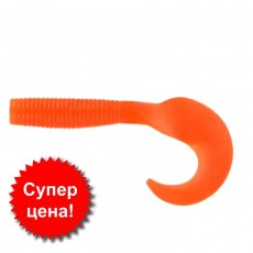 Приманка съедобная Allvega Flutter Tail Grub, 3.5 см, 0,6 г, 15 штук, цвет crazy carrot