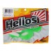 Твистер Helios Credo White & Green, 8.5 см, 7 шт. (HS-11-016)