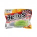 Виброхвост Helios Liny Catcher Pepper Lime, 6 см, 12 шт. (HS-5-009)