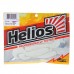 Твистер Helios Hybrid White, 8 см, 7 шт. (HS-14-001)