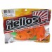 Твистер Helios Credo Double Tail Lime & Orange, 7.5 см, 7 шт. (HS-12-020)