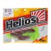 Твистер Helios Hybrid Rusty Gold & Lime, 8 см, 7 шт. (HS-14-017)