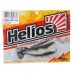 Виброхвост Helios Chebak Black & White, 8 см, 7 шт. (HS-3-023)