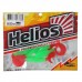 Твистер Helios Hybrid Lime & Red, 7 см, 7 шт. (HS-13-021)