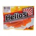 Виброхвост Helios Catcher Orange & Sparkles, 9 см, 5 шт. (HS-2-022)