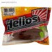 Виброхвост Helios Jumbo Rusty Gold & Lime, 12.5 см, 5 шт. (HS-7-017)