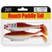 Виброхвосты съедоб. искусст. LJ Pro Series ROACH PADDLE TAIL 5.0in (12.70)/G01 4шт.