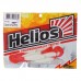 Твистер Helios Hybrid White & Red, 7 см, 7 шт. (HS-13/1-003)